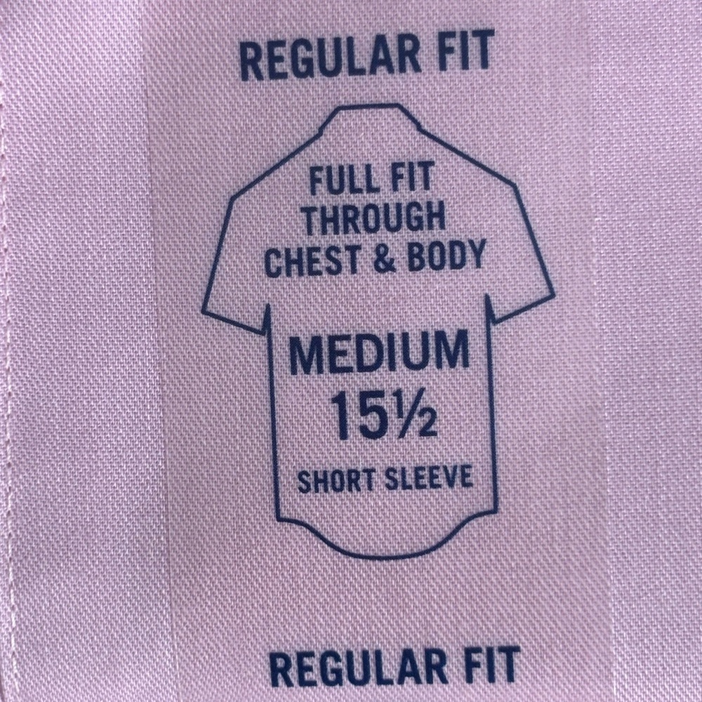 Izod Men's Pink Quick Dry Casual Shirt - Picture 3 of 4